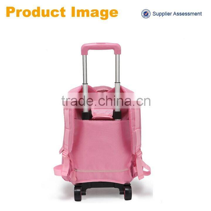 China factory new product stylish hello kitty girl school trolley bag