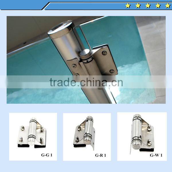 stainless steel 316 glass hingefor 1/2'' pool fencing gate soft closing pivot hinge