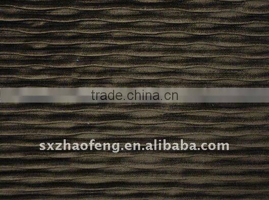 fashion slub velvet sofa fabric