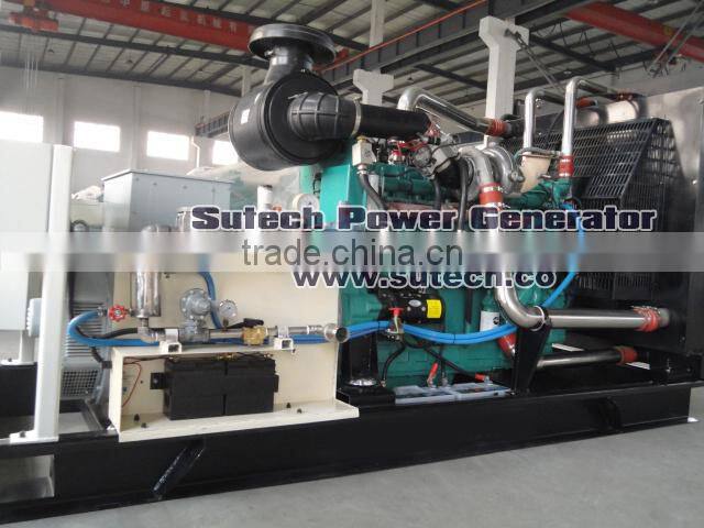 Low using cost 1.2MW 1200kw natural gas generator with Jichai engine