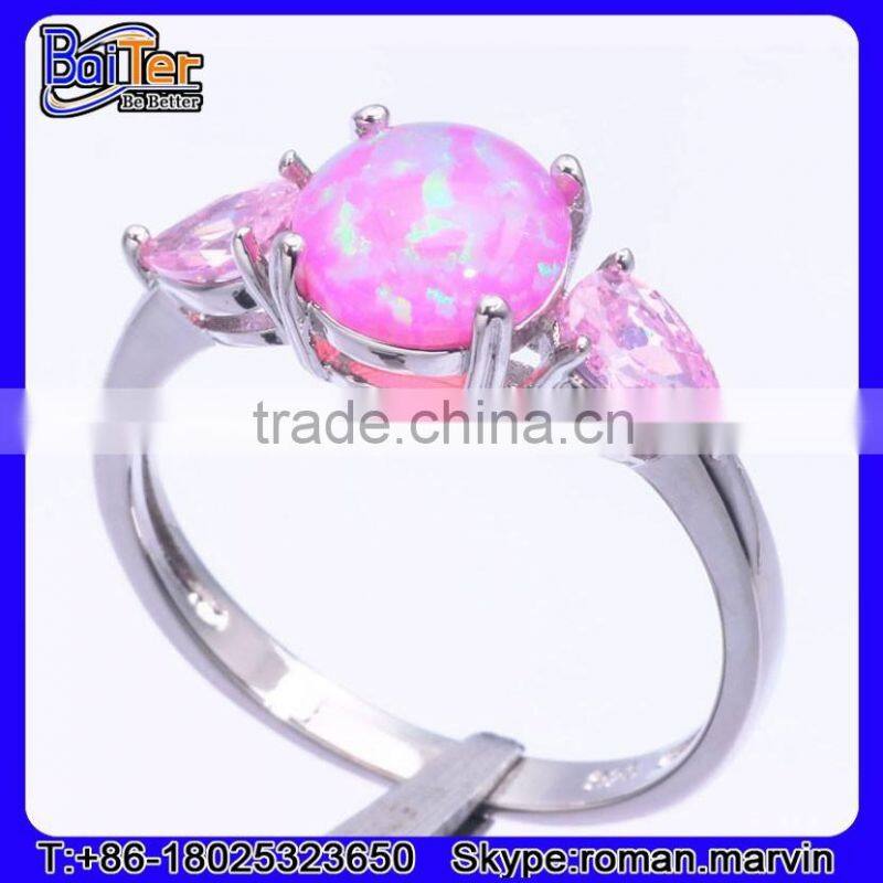 High Polished Stainless Steel Gold Enamel Ring With The Enamel