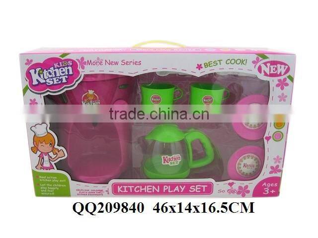 Funny plastic kitchen play toy set ,cooker play set for boys & girls