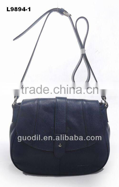 Classic pebble grain cow leather designer bags casual cheap cross body bag
