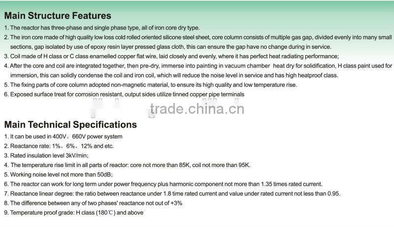 Low-voltage Reactor