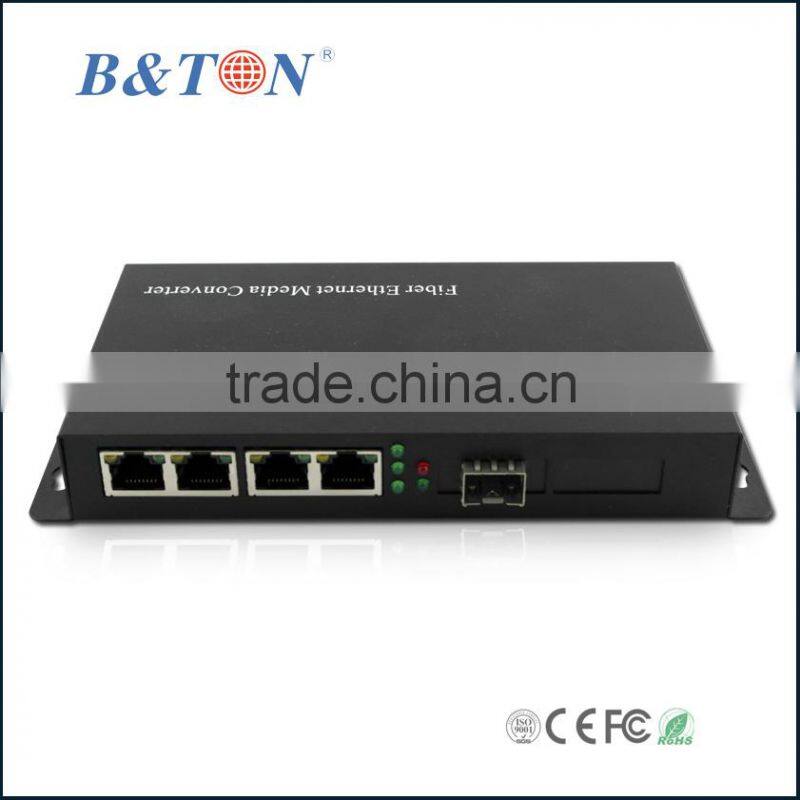 2SFP 4RJ45 Fiber Switch