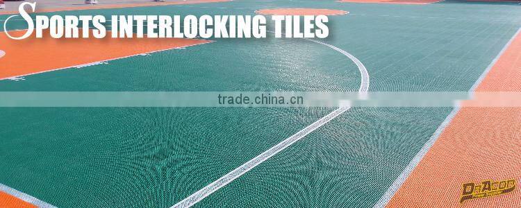 Interlocking Plastic Sports Floor Tiles