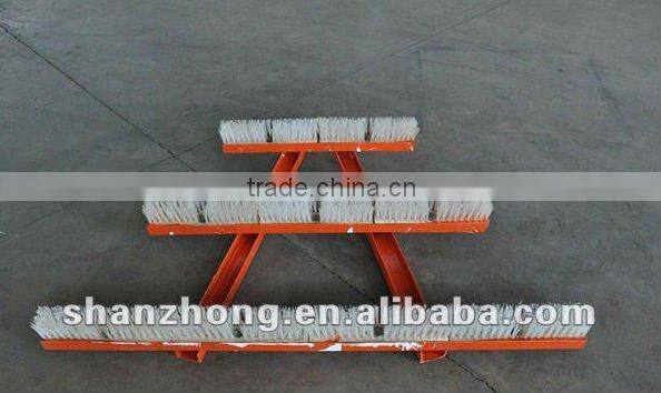 Artificial grass turf lawn, synthetic grass turf lawn construction machine