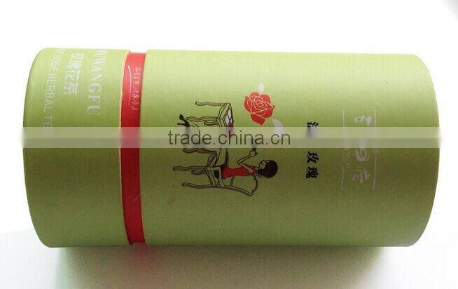 custom luxury round tea gift box packaging