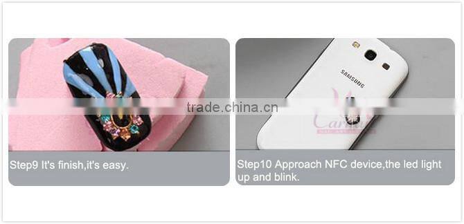 Nail Art New Product Flickering NFC Nail Stickers for Nail Art Decoration Shine every moment