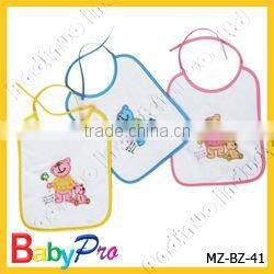 2016 hot sale cotton baby bibs with EVA cover