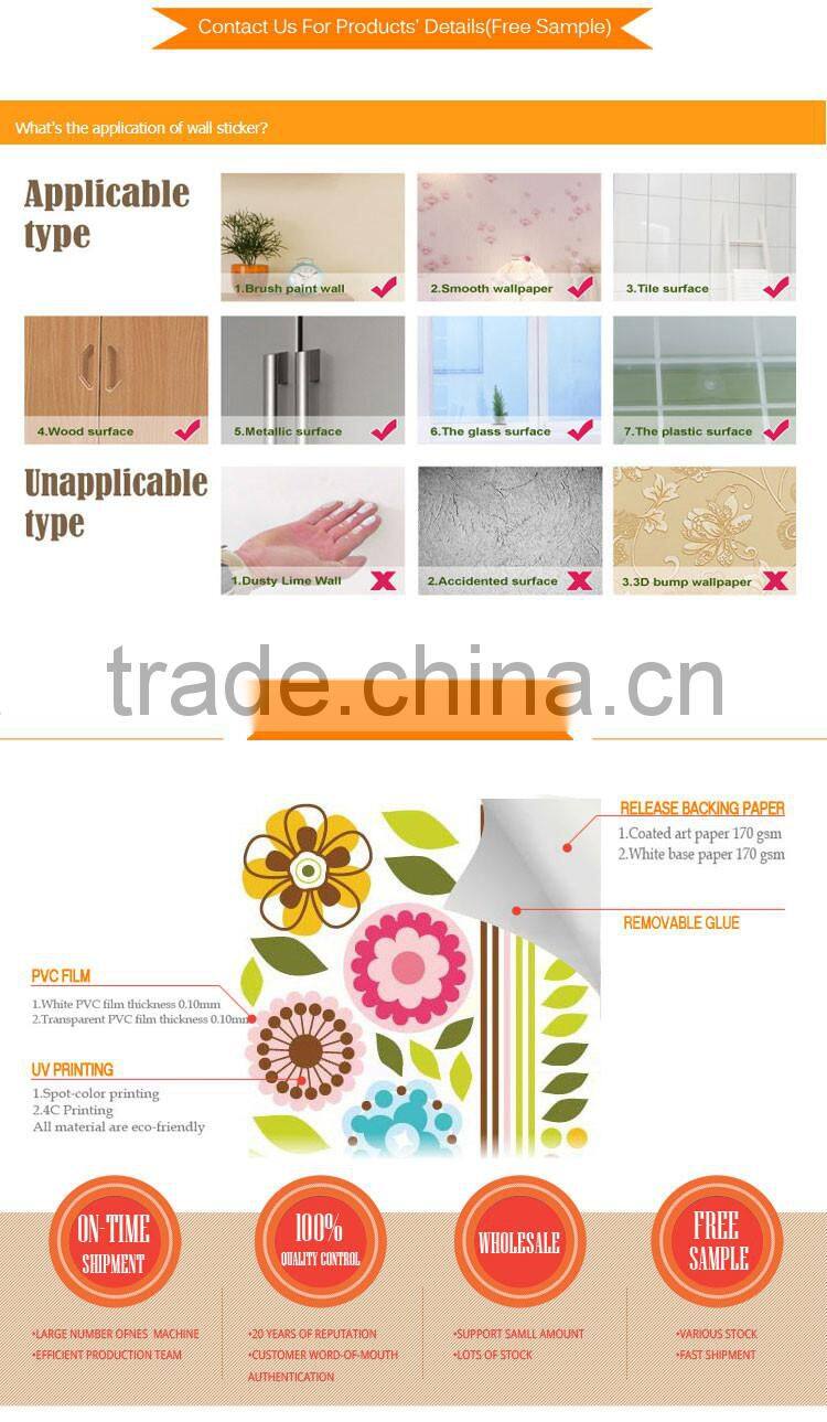 Custom glass sticker one way vision