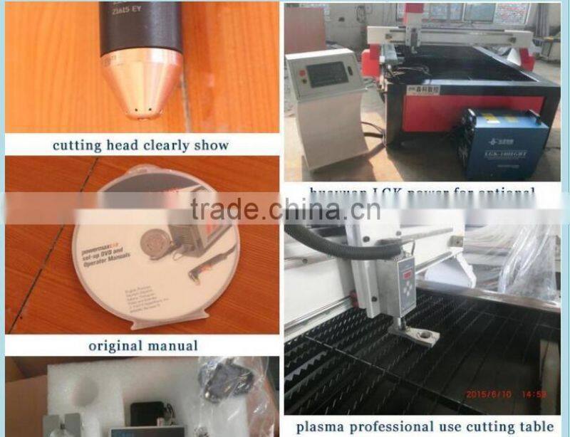Sheet metal plates plasma cutter cnc plasma cutting machine for stainless steel