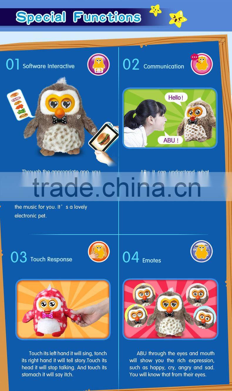 ABU Story teller toys for kids,plush toy,educational toy