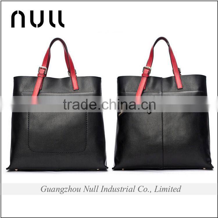 Women Classic Big Style Lady Shoulder Bag Handbag Genuine Leather