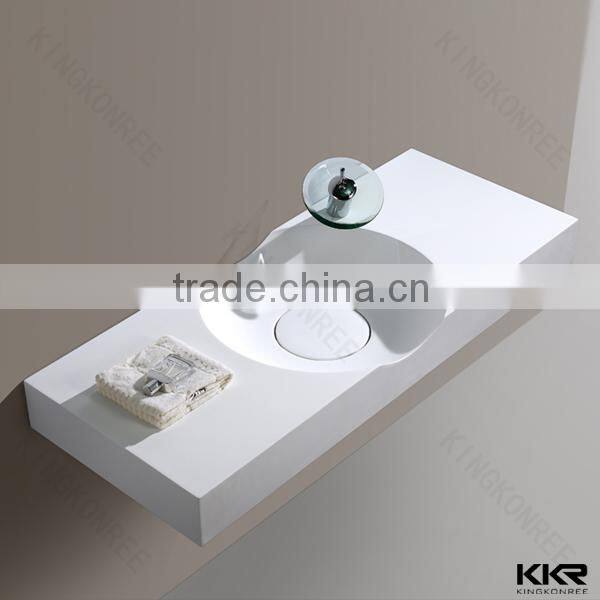 simple elegant design Australia hot stylish acrylic stone hand wash basin