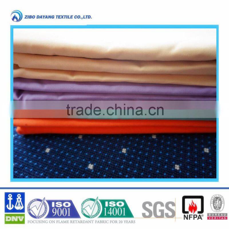 100% inherently flame retardant hospital fabric shandong home textiles