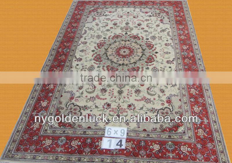 6x9ft non flammable handmade wool carpet