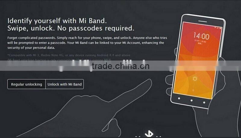 Original Xiaomi Mi Band 1S Heart Rate Monitor Smart Wristband Miband Bracelet For Android 4.4 iOS 7.0 Passometer Fitness Tracker