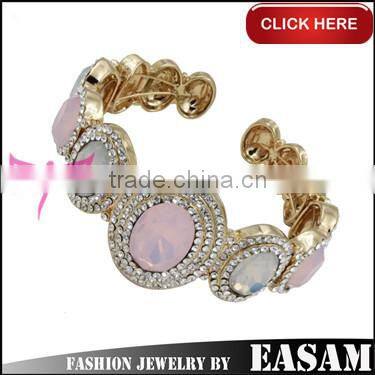 Easam Latest Wholesale Price Alloy crystal infinity bracelet
