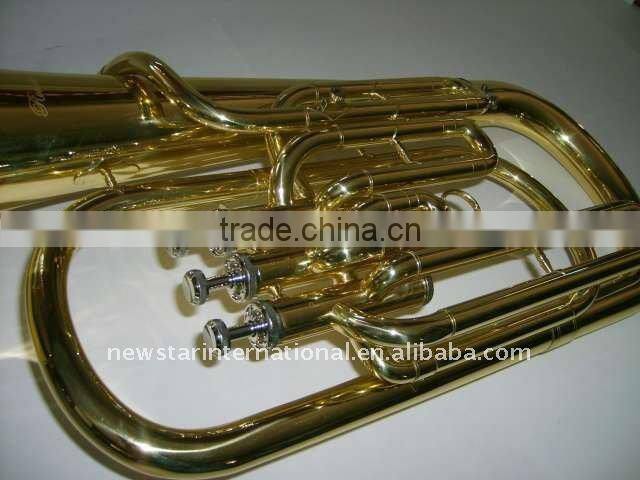 gold lacquer Bb euphonium