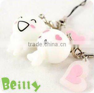 hot selling factory price pvc keychain/ silicone keychain with lower cost