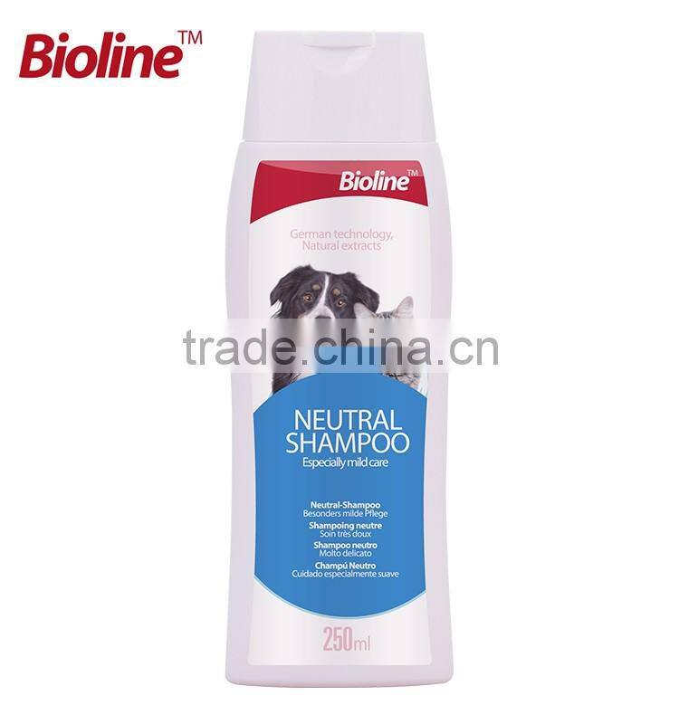 Factory supply organic neutral dog shampoo