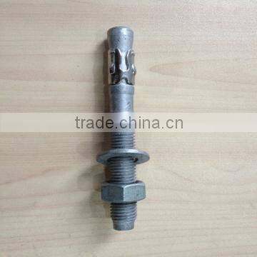 low carbon steel plastic concrete anchors galvanized