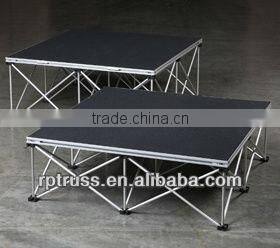 Energy saving full color HD LED video display screen RP folding acrylic event stages