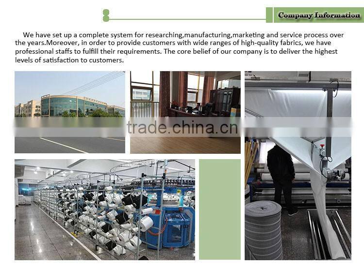 Soft hand feeling jacquard knit TR 65 rayon 35 polyester fabric