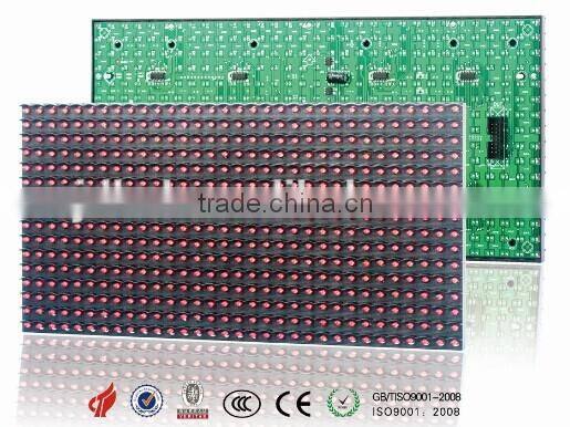 rental P10 car sign/window sign led display for moving text