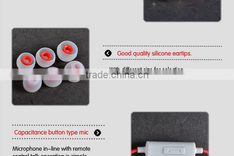 Electronic 2015 ULDUM ear hook earphone headphones, noodle wire earphone
