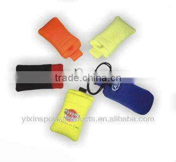 neoprene bag with drawstring for phone or camera or sunglasses