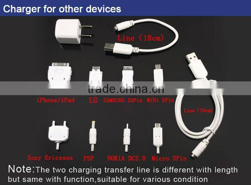 CMP external emergency backup battery for smart phones with 4400mah capacity