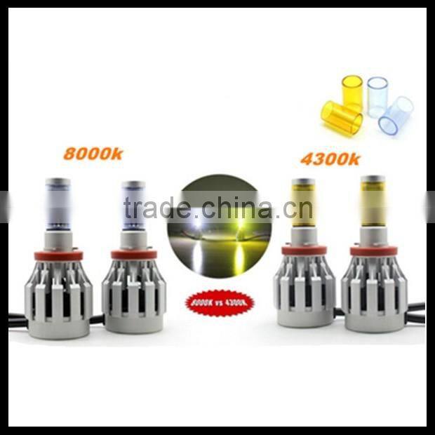 G5 fanless led headlight 40w 3000lm c ree h4 led high low beam car h4 led headlight bulbs