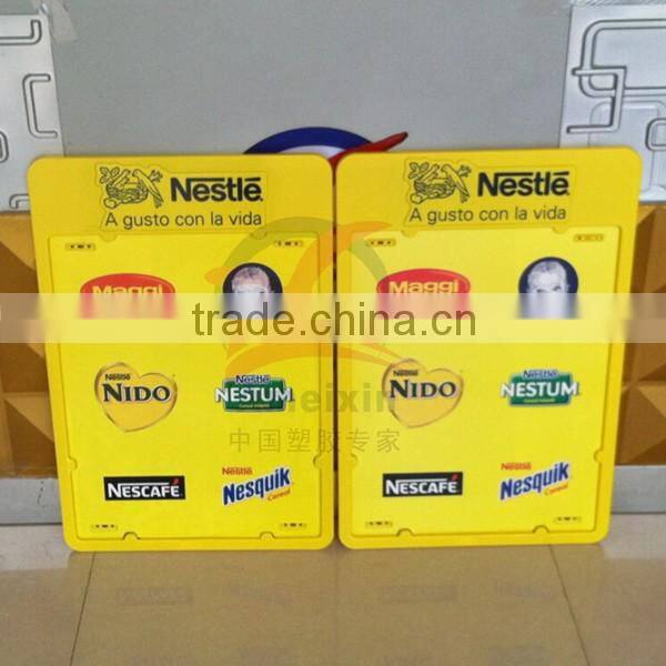 Plastic Poster With 4 Color Print