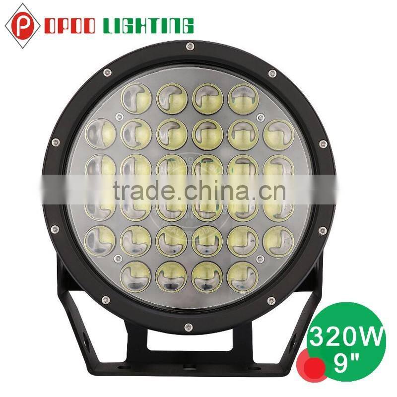 Promotion high power round 9 inch 320w 4d driving lights