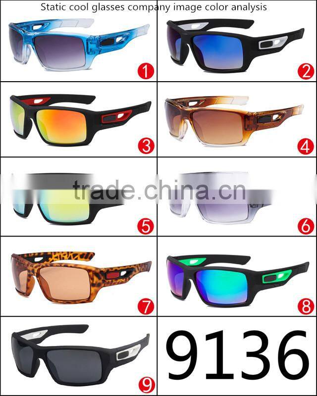 New product sun glasses sport sunglasses Colorful glasses