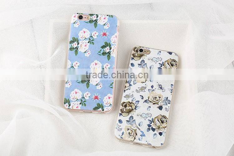 New arrival relief pure and fresh, crashproof protective phone case for iphone