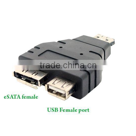 sata to usb converter, Power eSATA (eSATAp) male to 1 USB female and 1 esata female