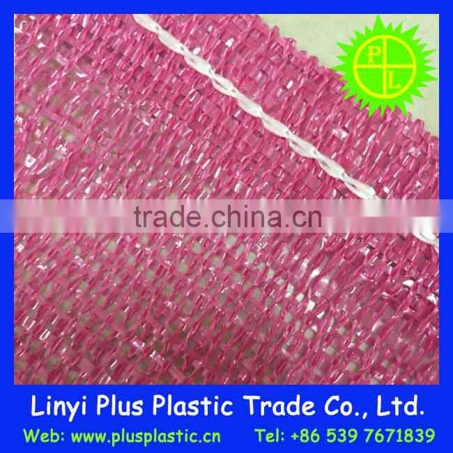 Plastic mesh bag for packaging vegetables, firewood for sale