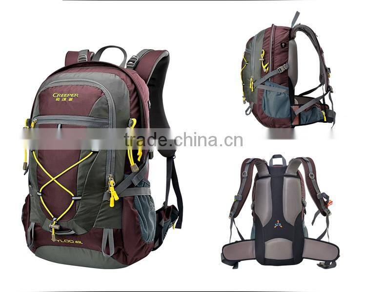 Creeper new outdoor fashion travel /hiking/Computer backpack(40L Capacity)