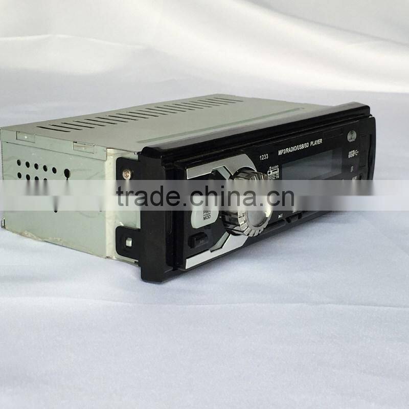 Fixed panel car stereo cassette mp3 digital player with usb tf sd card slot fm radio transmitter for driver
