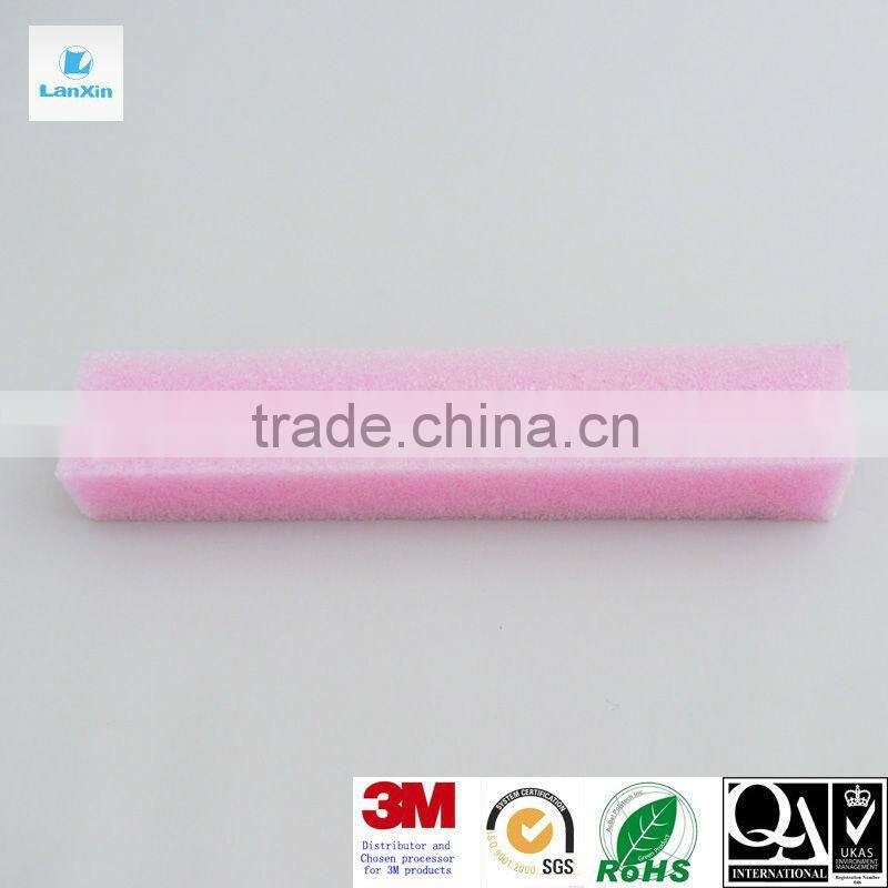 Black protective EVA foam strip seal