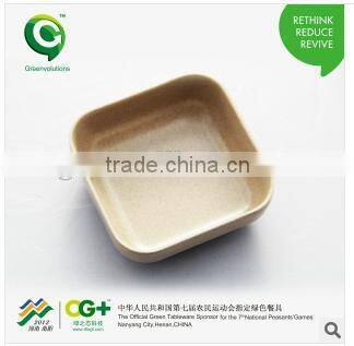 2015 christmas gift rice husk dinnerware
