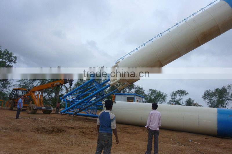 dry mix concrete plant hzs25, automatic mini concrete batching plant with high quality 25m3/h