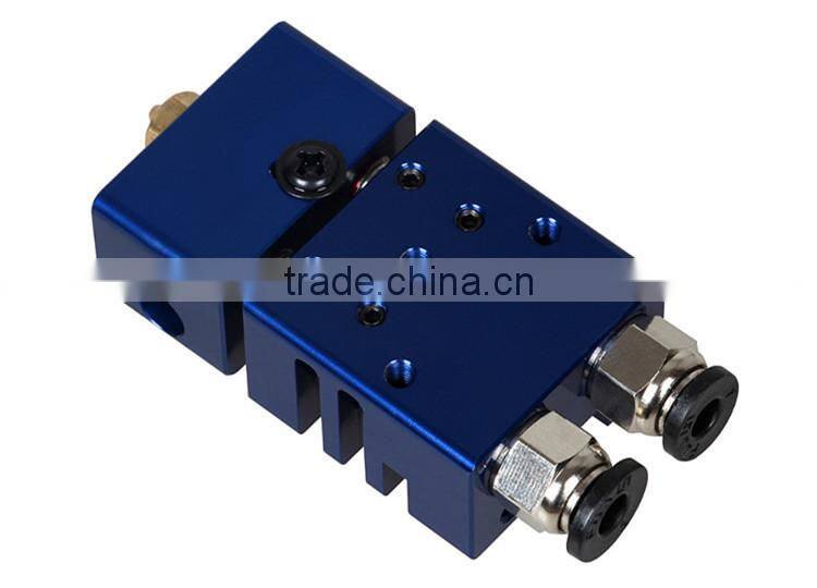 3D Printer Parts E3D Cyclops 2 In 1 Out Hotend Dual Extruder 3D Printer