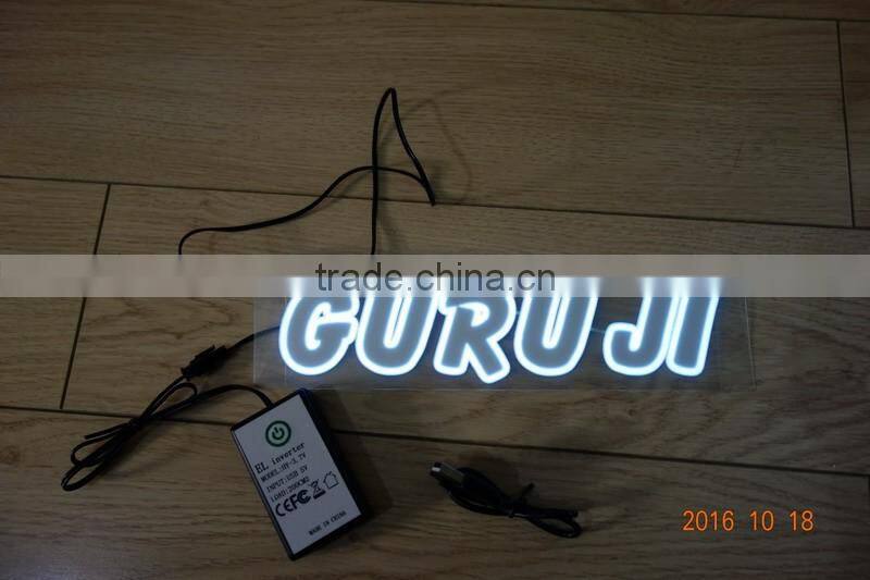 Explosion news!!!Develop production newly DC5V USB charge battery EL inverter