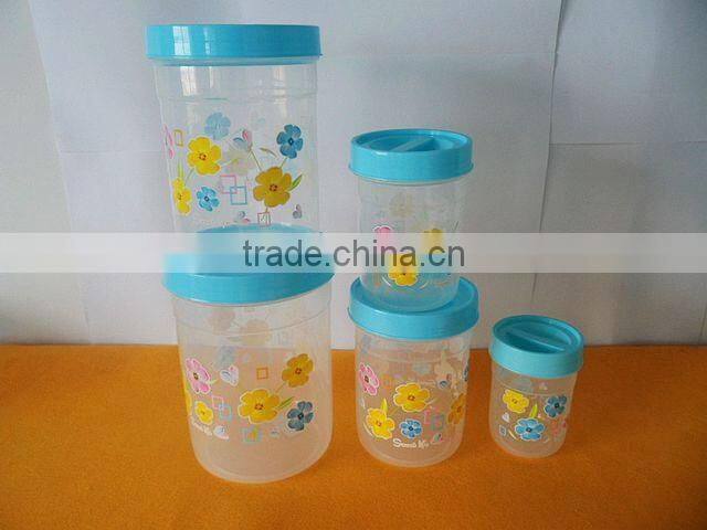 Manufacturers selling Five sets of plastic storage box