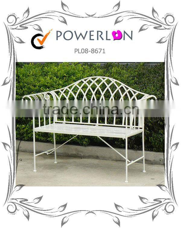 Outdoor Furniture Metal Park Bench