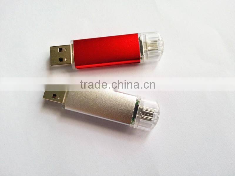 Colorful OTG 8G 16G 32G 64G mobile USB Flash Drive usb Stick Pen drive pendrive smart phone external
